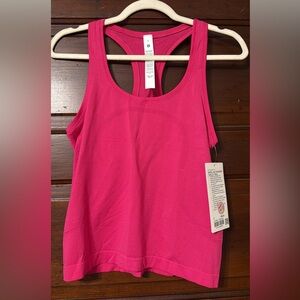 lululemon athletica Hot Pink Racerback Tank Top